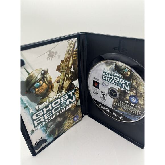 Tom Clancy's Ghost Recon Advanced Warfighter - Playstation 2 Ps2, Cib W/ Manual - Picture 5 of 7